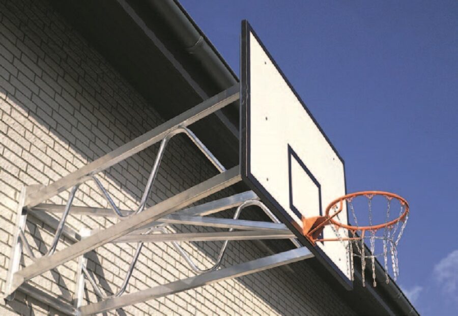 Basketbalbord niet zwenkbaar