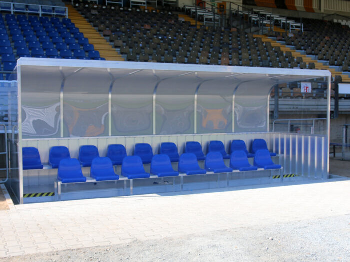 Dug-out extra zitplaatsen