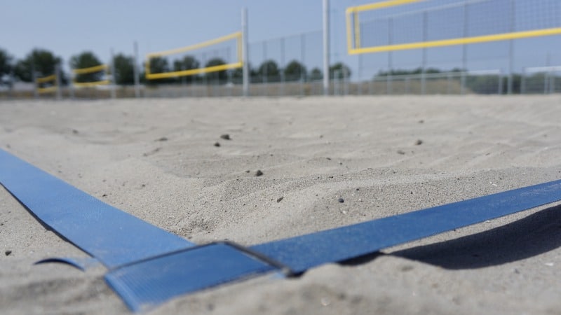 speelveldbelijning beachsporten