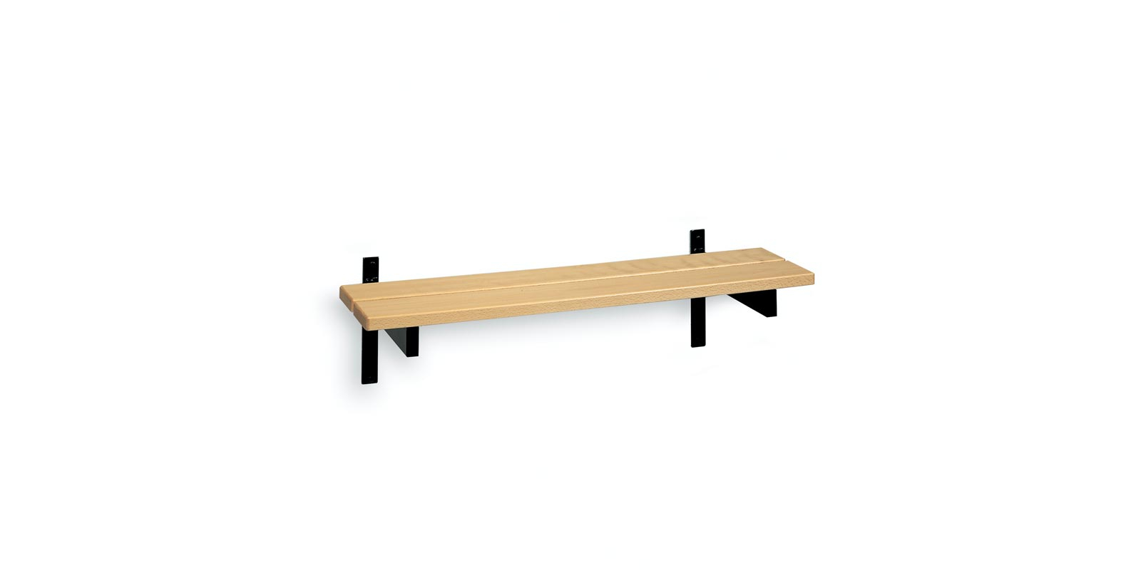 Wandbank met 2 zitstroken