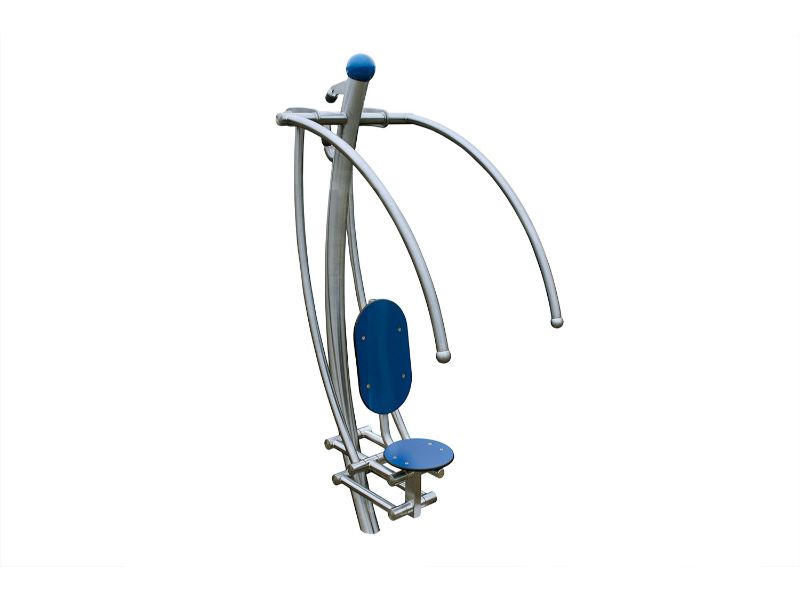 modern line buiten fitness Fitnesstoestel voor schouders en rug