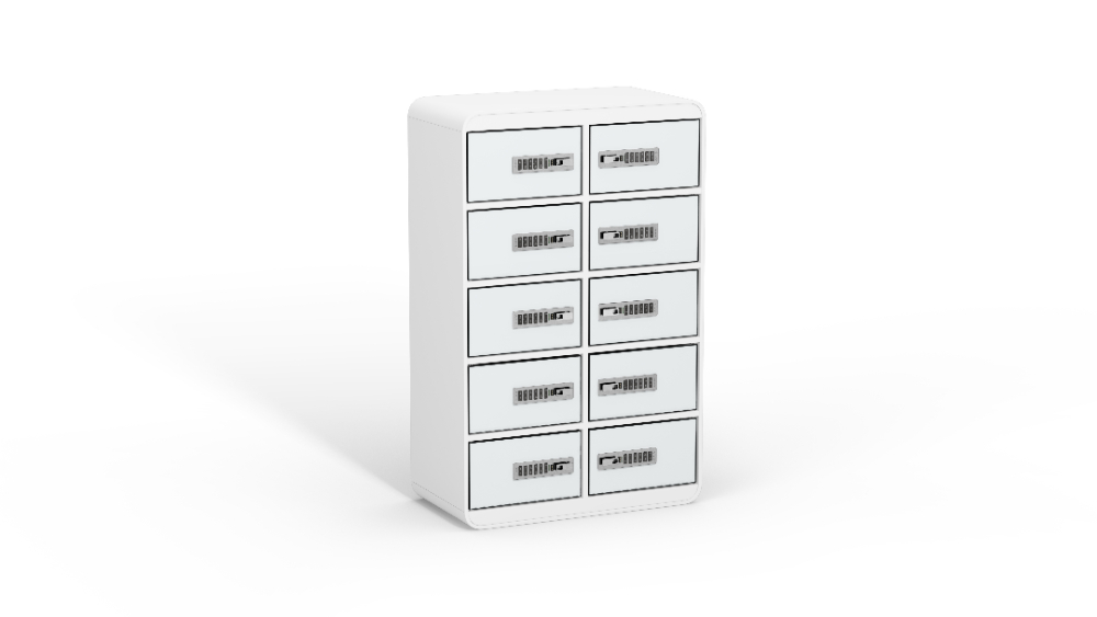 Oplaadlocker 10 vakken