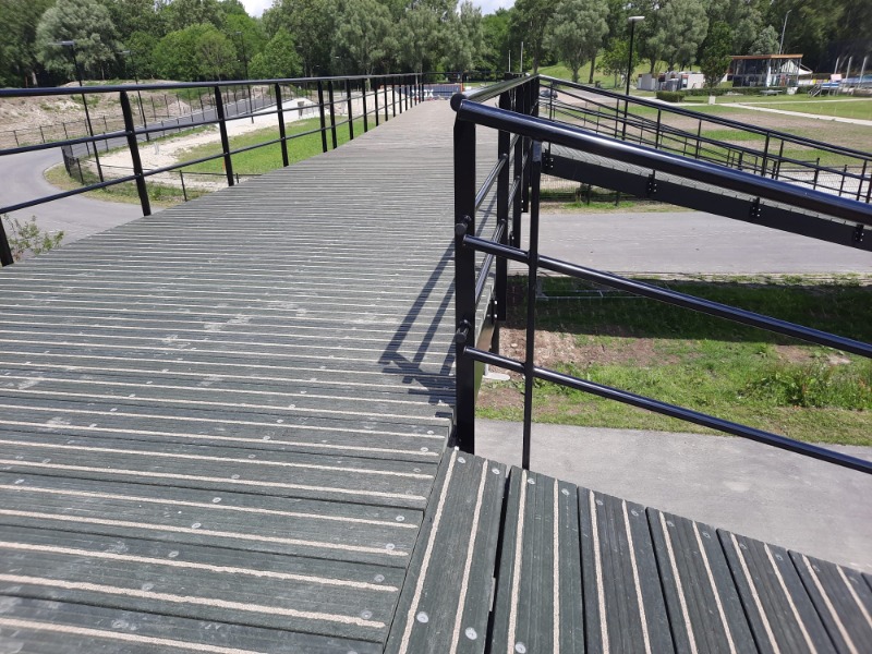 GreenMatter dekplanken fietsbrug